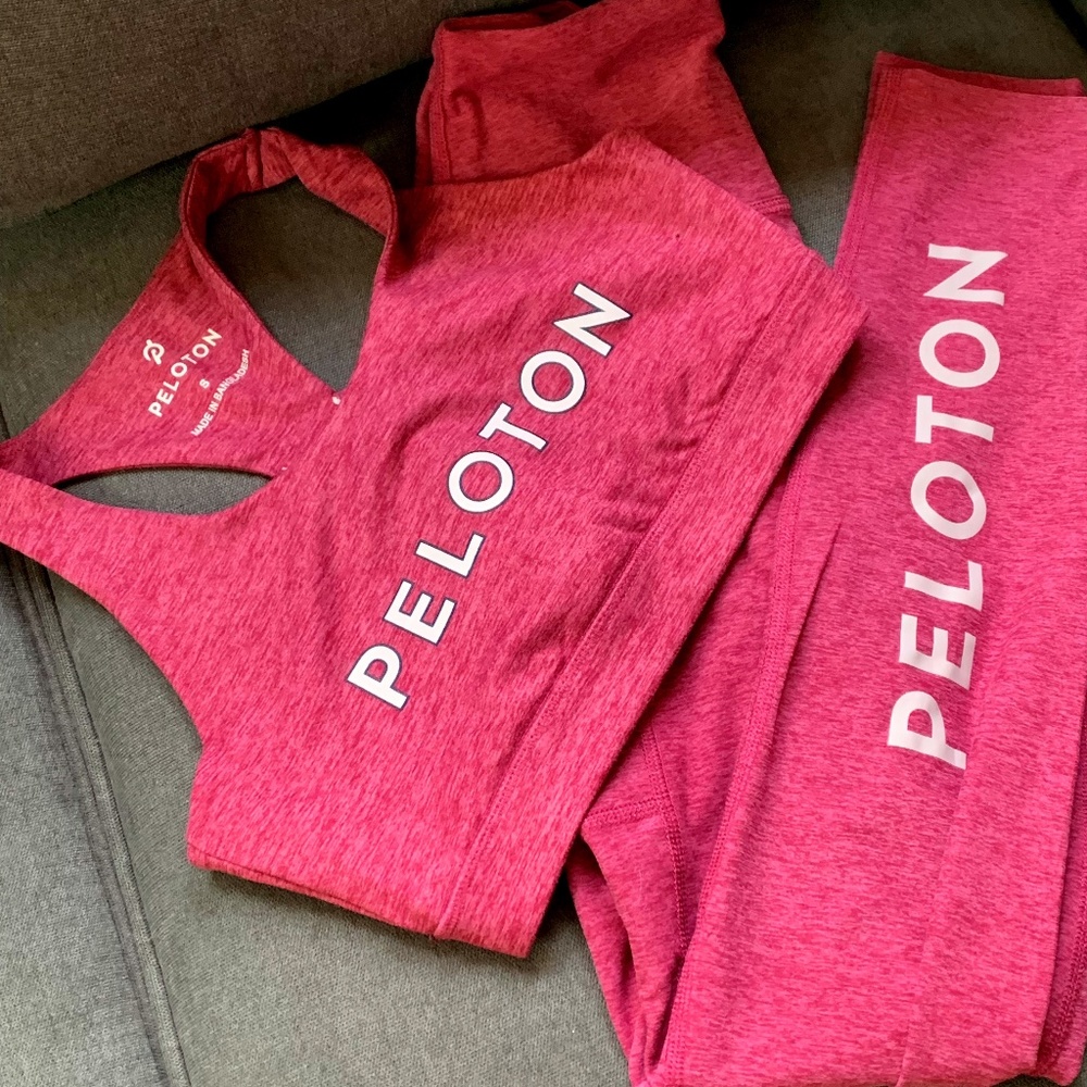 Peloton Bra and Leggings